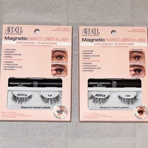 ARDELL 2 pack Magnetic naked Liner & Lash Black 424